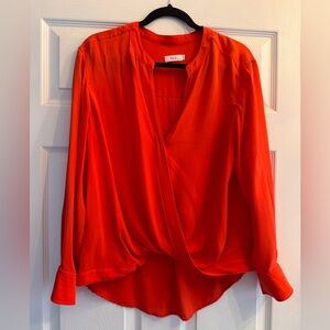 A.L.C. Vibrant Orange Blouse